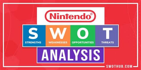 Nintendo Swot Analysis 2023 A Detailed Report