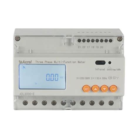 Acrel Adl Series Digital Ac Meter Three Phase Din Rail Mounted Kwh