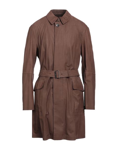 Buy Zegna Coats Brown At Off Editorialist