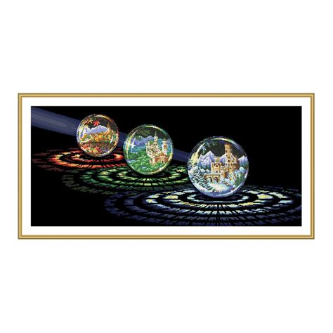 Magic Balls Cross Stitch Pattern Digital Pattern Cottage Etsy