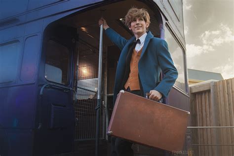 Harry Potter Newton Scamander Cosplay Costume In Stock Fenindom Llc