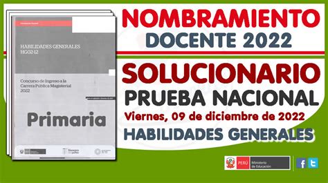 Nombramiento Docente Solucionario Examen De Nombramiento