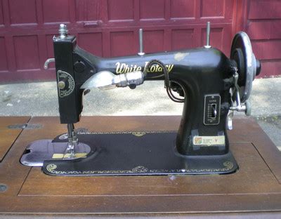 White Rotary Sewing Machine 1927 with Attachments | #206652534