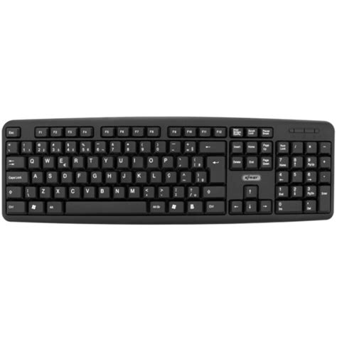 Teclado Standard Usb Preto Abnt2 Knup