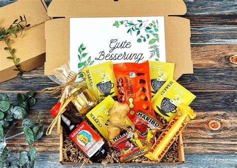 Gute Besserung Geschenkbox Erkältungsset Wohlfühlset Geschenkset