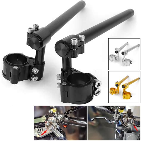 Motorcycle Mm Clip On Handlebar Clip Ons Fork Riser Handle Bar