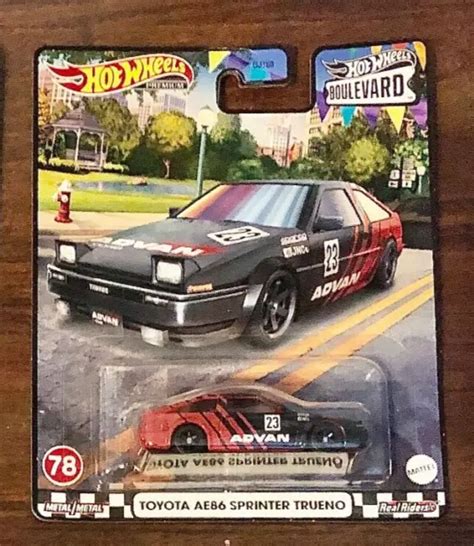 New Hot Wheels Boulevard Ae Sprinter Trueno Lancer Evolution