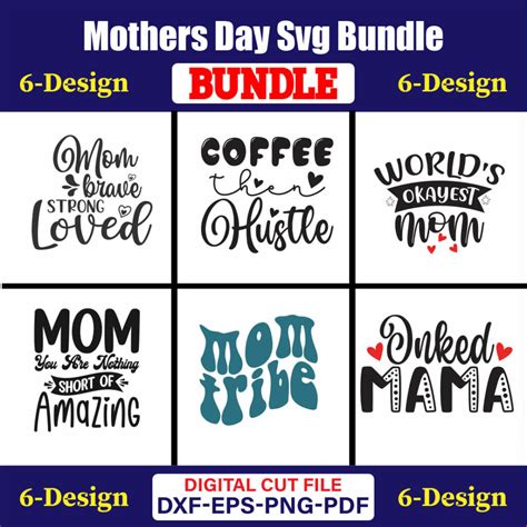 Mothers Day Svg Bundle Mom Life Svg Mama Svg Funny Mom Svg Blessed Mama Svg Mom Of Boys