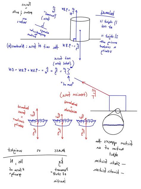 Free Body Diagram Worksheet - exatin.info