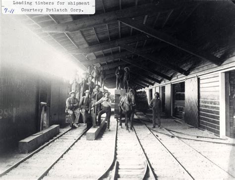 Loading Timbers Potlatch Historical Society Collection