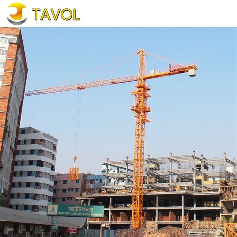 Ce Certified Qtz Top Kit Building Tower Crane Building Tower