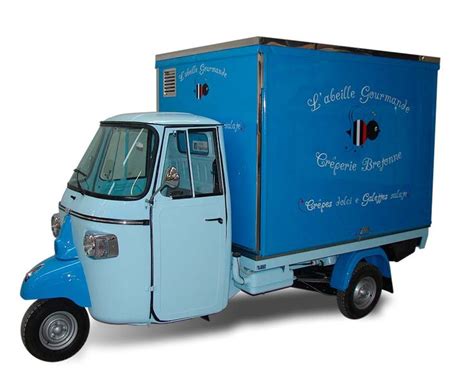 Piaggio Ape Food Trucks For Sale Conversion Of Piaggio Ape Car