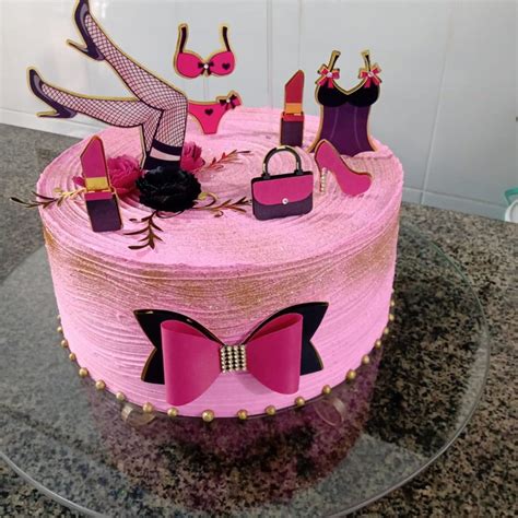 Arquivo de Corte Topo de Bolo Chá de Lingerie Elo