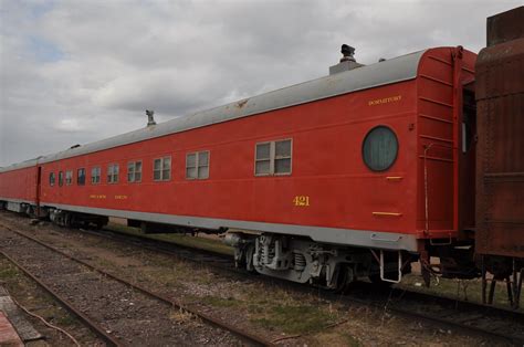 Milwaukee Road Mow Car 980421 Ex X 421 Former 14 Section Touralux