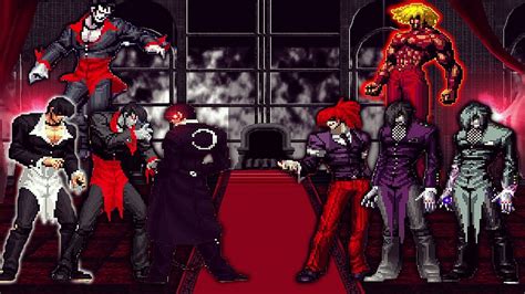 Kof Mugen Dark Iori Yagami Team Vs Exile Element Team Youtube