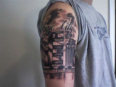 Miami Skyline Tattoos