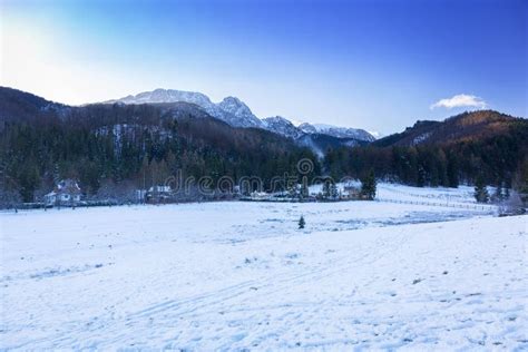 Tatra Mountains in Winter Time Stock Image - Image of lift, high: 102628921