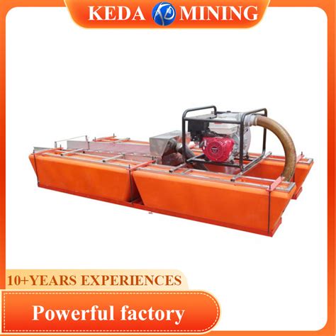 Small Scale Alluvial Gold Mining Equipment Mini River Dredger Gold