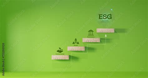 Esg Environment Social Governance Concept Business Cooperation For A