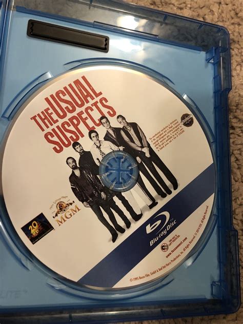 The Usual Suspects Blu Ray Disc 2015 No Digital 20th Anniversary