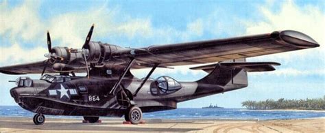 Pby Catalina On The Wall Aircraft Art Painting Gallery Aviation Art