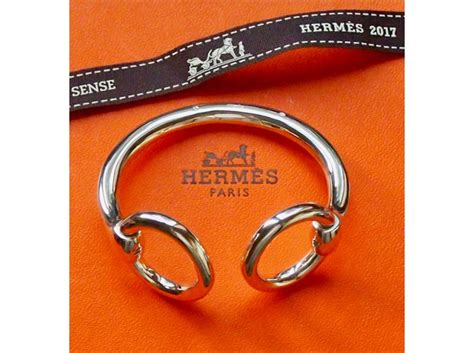 Bracelet Hermès Osmose Argent 925 Argenté ref 48216 Joli Closet