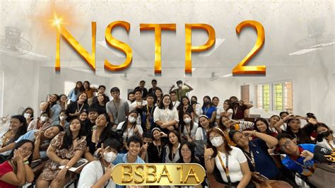 NSTP 2 Video Presentation BSBA 1A YouTube