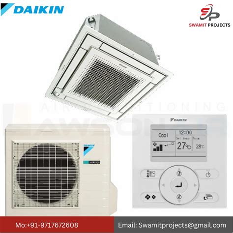 Non Inverter FCQF36ARV16 Daikin Cassette AC Unit 3 Ton 2 Star At Rs