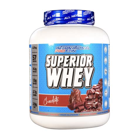 International Protein Superior Whey Chocolate 48 Wagga Supps