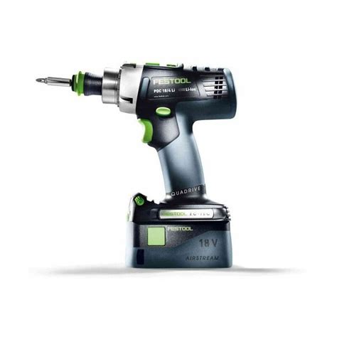 Perceuse Visseuse Percussion Sans Fil Pdc Li Basic Festool