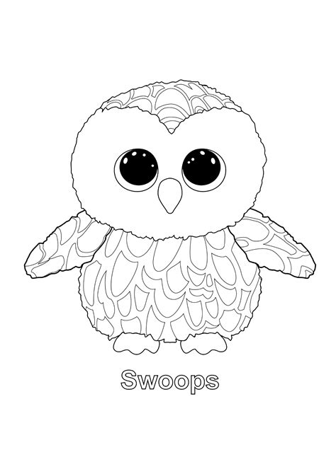 Desenhos Para Colorir Gratuitos De Beanie Boo Para Baixar Beanie Boo