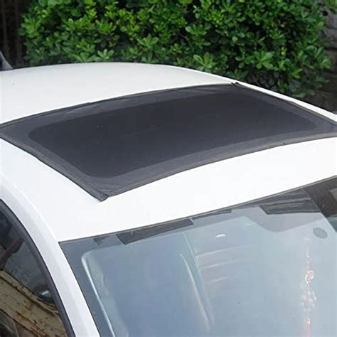 Magnetic Car Sunroof Sun Shade Breathable Mesh Car Roof Cover For Overnight Camping