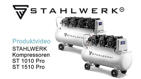 Stahlwerk Druckluft Kompressor St Pro St Pro Youtube