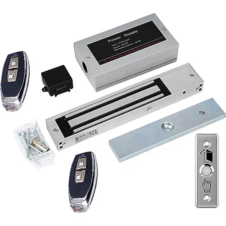 Access Control Outswinging 600lb Electromagnetic Door Lock Kit System