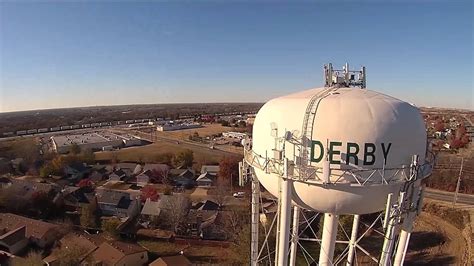 Water Tower City Of Derby Ks Youtube