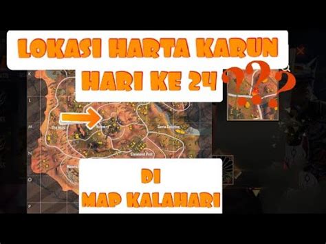 Letak Lokasi Harta Karun Elite Pass Season Hari Ke Free Fire