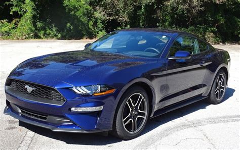 Kona Blue 2019 Ford Mustang Ecoboost Fastback