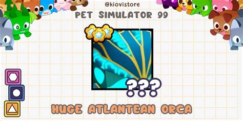 Buy Pets Huge Atlantean Orca Roblox Pet Simulator Itemku