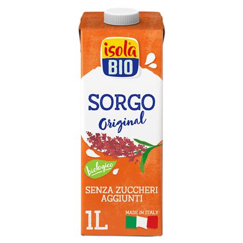 Bevanda Vegetale Sorgo Original ISOLA BIO Agricoltura Biologica