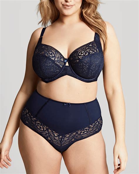 Estel Full Cup Bra Navy TKD Lingerie