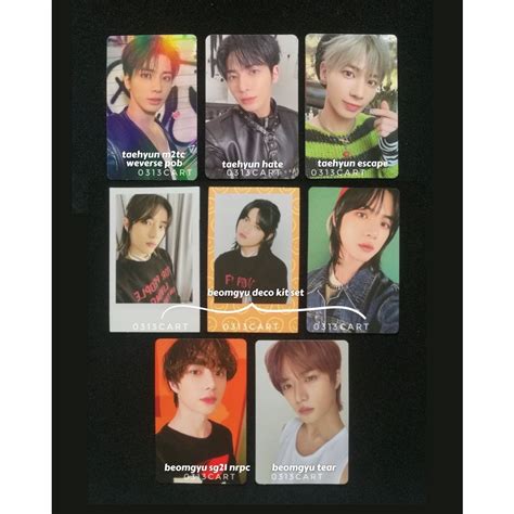 KPOP Best Seller On Twitter TXT Photocards Minisode Freeze Fight