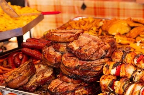 Street Food Festival Alba Iulia Stock Image Image Of Beans Cooked