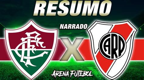 FLUMINENSE x RIVER PLATE AO VIVO Taça Libertadores Narração YouTube