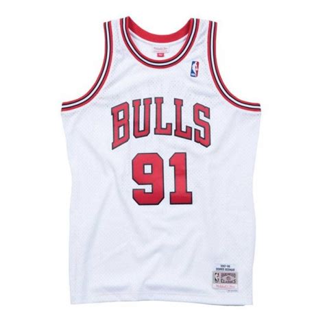 CAMISETA LEYENDA DENNIS RODMAN 91 CHICAGO BULLS Basket Country