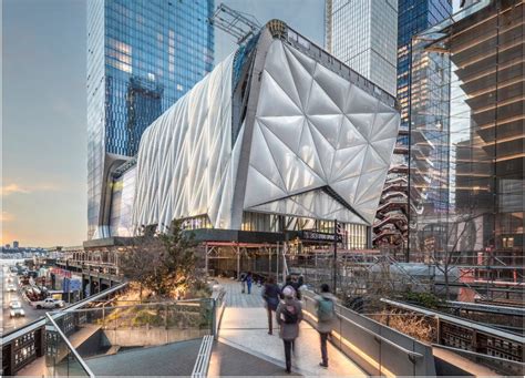 Hudson Yards Arts Center The Shed Sets An Opening Date And Reveals