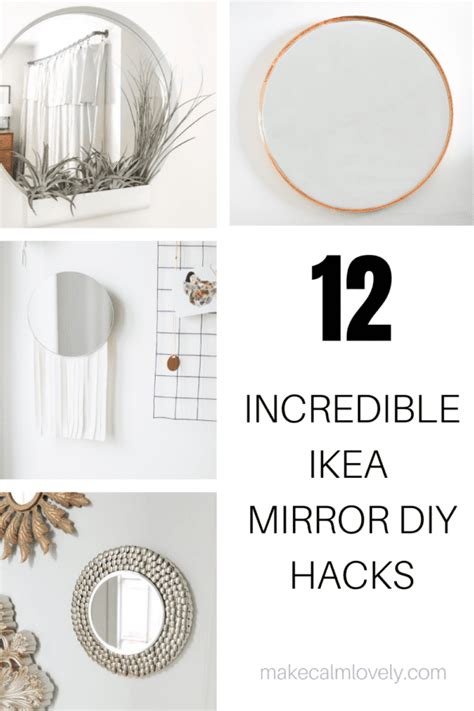 12 Incredible Ikea Mirror Diy Hacks