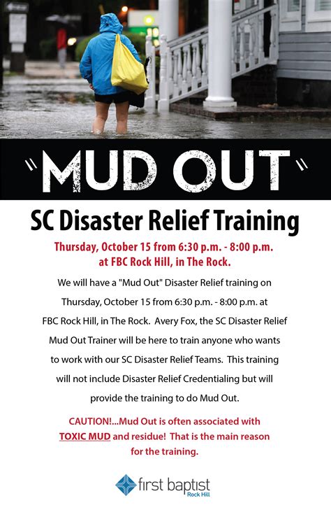 Mud Out Training First Baptist Church Rock Hill