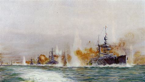 Battle Of Jutland Poster Prints Ship Art Painting