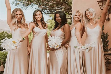 Top Champagne Bridesmaid Dress Trends For Fashionterest