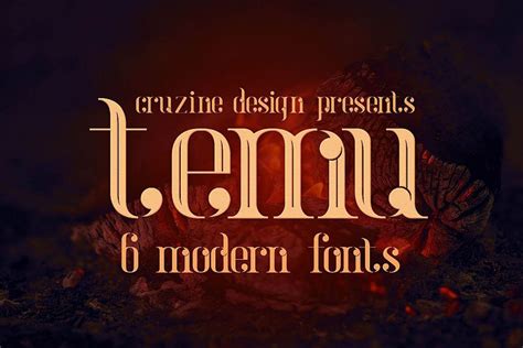 Temu Modern Font Deeezy